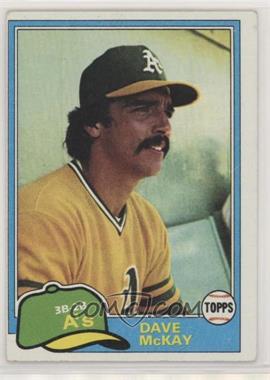 1981 Topps - [Base] #461 - Dave McKay [Good to VG‑EX]