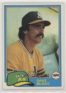 1981 Topps - [Base] #461 - Dave McKay [Good to VG‑EX]
