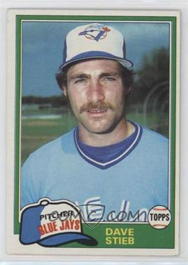 1981 Topps - [Base] #467 - Dave Stieb