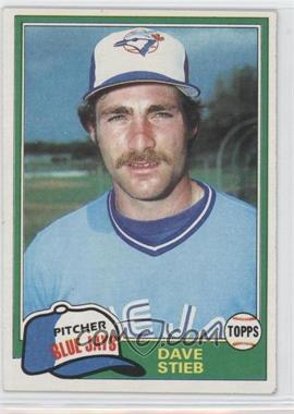 1981 Topps - [Base] #467 - Dave Stieb