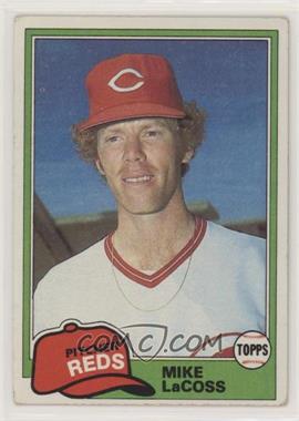 1981 Topps - [Base] #474 - Mike LaCoss [Good to VG‑EX]