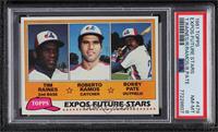 Future Stars - Tim Raines, Roberto Ramos, Bobby Pate [PSA 8 NM‑…