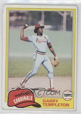 1981 Topps - [Base] #485 - Garry Templeton [EX to NM]