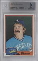 Dan Quisenberry [BGS 9 MINT]