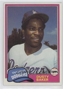 1981 Topps - [Base] #495 - Dusty Baker