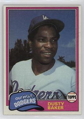 1981 Topps - [Base] #495 - Dusty Baker