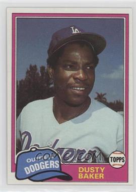 1981 Topps - [Base] #495 - Dusty Baker