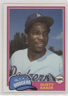 1981 Topps - [Base] #495 - Dusty Baker