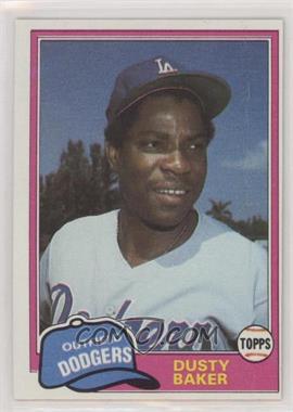 1981 Topps - [Base] #495 - Dusty Baker