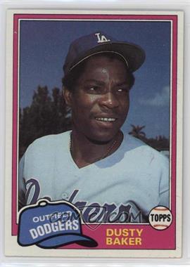 1981 Topps - [Base] #495 - Dusty Baker