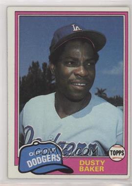 1981 Topps - [Base] #495 - Dusty Baker