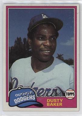 1981 Topps - [Base] #495 - Dusty Baker