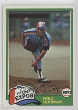 1981 Topps - [Base] #497 - Fred Norman