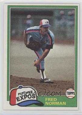 1981 Topps - [Base] #497 - Fred Norman