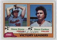 League Leaders - Steve Stone, Steve Carlton