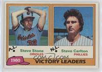 League Leaders - Steve Stone, Steve Carlton