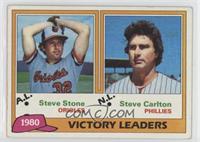 League Leaders - Steve Stone, Steve Carlton