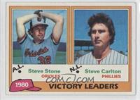 League Leaders - Steve Stone, Steve Carlton