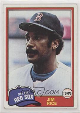 1981 Topps - [Base] #500 - Jim Rice