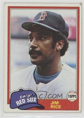 1981 Topps - [Base] #500 - Jim Rice [Noted]