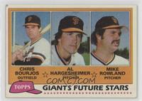 Future Stars - Chris Bourjos, Al Hargesheimer, Mike Rowland [Noted]