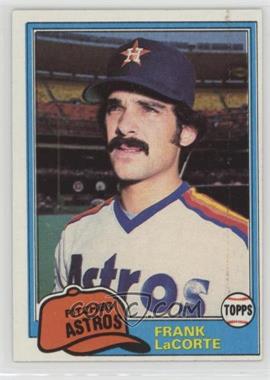 1981 Topps - [Base] #513 - Frank LaCorte