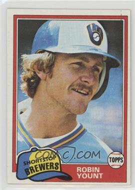 1981 Topps - [Base] #515 - Robin Yount