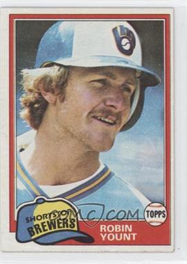 1981 Topps - [Base] #515 - Robin Yount