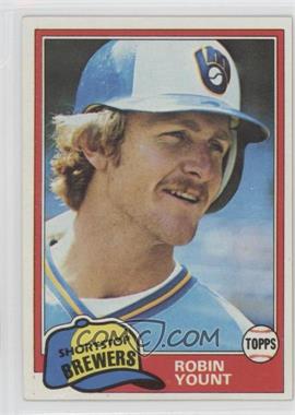 1981 Topps - [Base] #515 - Robin Yount