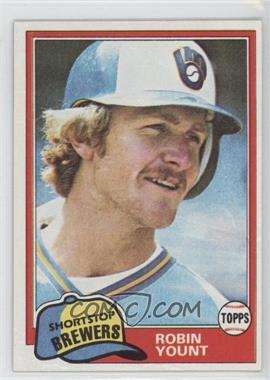 1981 Topps - [Base] #515 - Robin Yount
