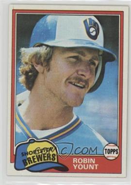 1981 Topps - [Base] #515 - Robin Yount - Courtesy of COMC.com
