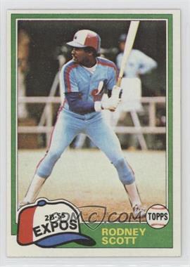 1981 Topps - [Base] #539 - Rodney Scott