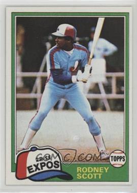 1981 Topps - [Base] #539 - Rodney Scott