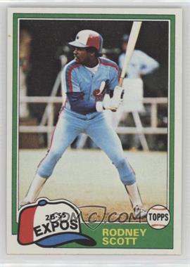 1981 Topps - [Base] #539 - Rodney Scott