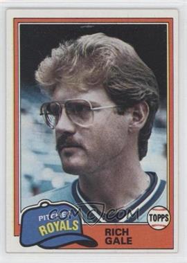 1981 Topps - [Base] #544 - Rich Gale