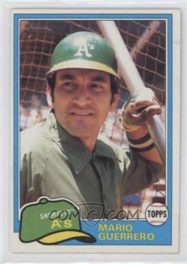 1981 Topps - [Base] #547 - Mario Guerrero