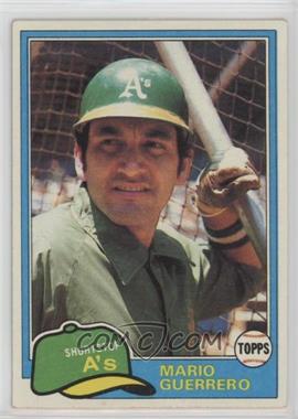 1981 Topps - [Base] #547 - Mario Guerrero