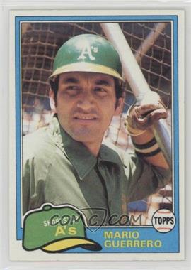 1981 Topps - [Base] #547 - Mario Guerrero