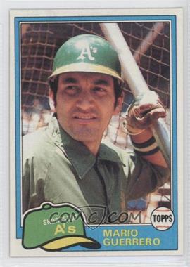 1981 Topps - [Base] #547 - Mario Guerrero