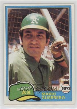 1981 Topps - [Base] #547 - Mario Guerrero