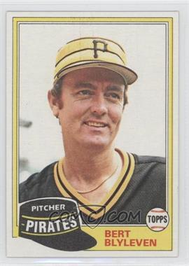 1981 Topps - [Base] #554 - Bert Blyleven