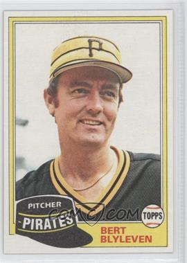 1981 Topps - [Base] #554 - Bert Blyleven