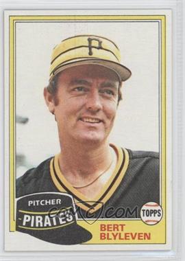 1981 Topps - [Base] #554 - Bert Blyleven