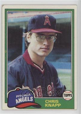 1981 Topps - [Base] #557 - Chris Knapp [Noted]