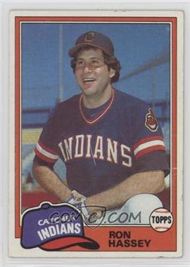 1981 Topps - [Base] #564 - Ron Hassey [Noted]