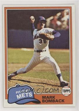 1981 Topps - [Base] #567 - Mark Bomback