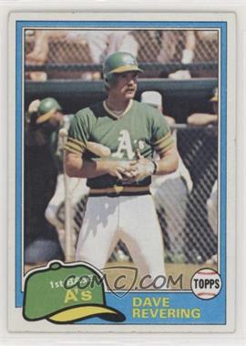 1981 Topps - [Base] #568 - Dave Revering