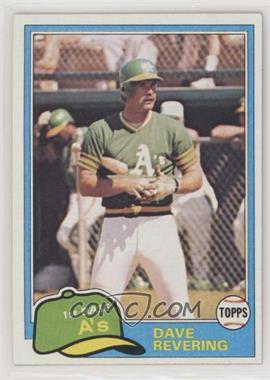 1981 Topps - [Base] #568 - Dave Revering