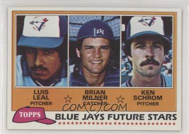 1981 Topps - [Base] #577 - Future Stars - Luis Leal, Brian Milner, Ken Schrom