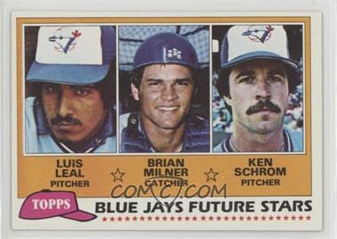 1981 Topps - [Base] #577 - Future Stars - Luis Leal, Brian Milner, Ken Schrom